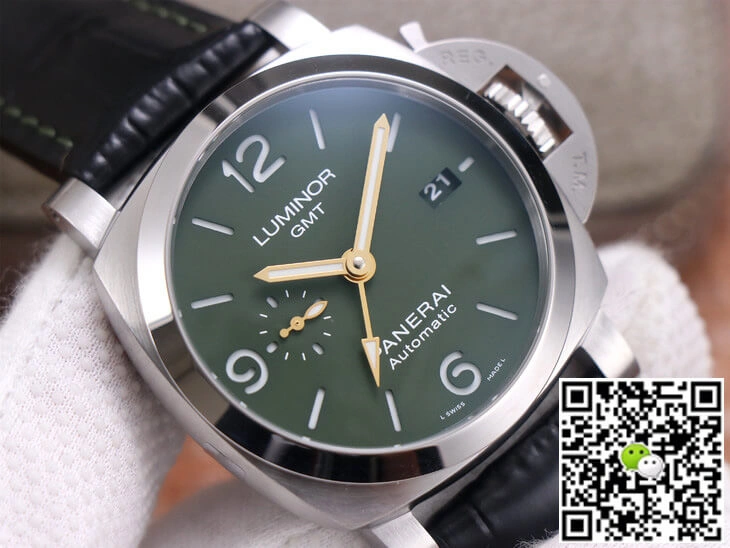 Panerai Luminor PAM1056 VS Factory 1:1 Best Edition Replica Watch Black Leather Strap