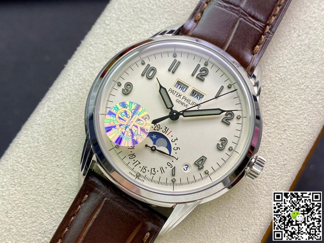 Patek Philippe Grand Complications 5320G-001 GR Factory 1:1 Best Edition Replica Watch White Dial