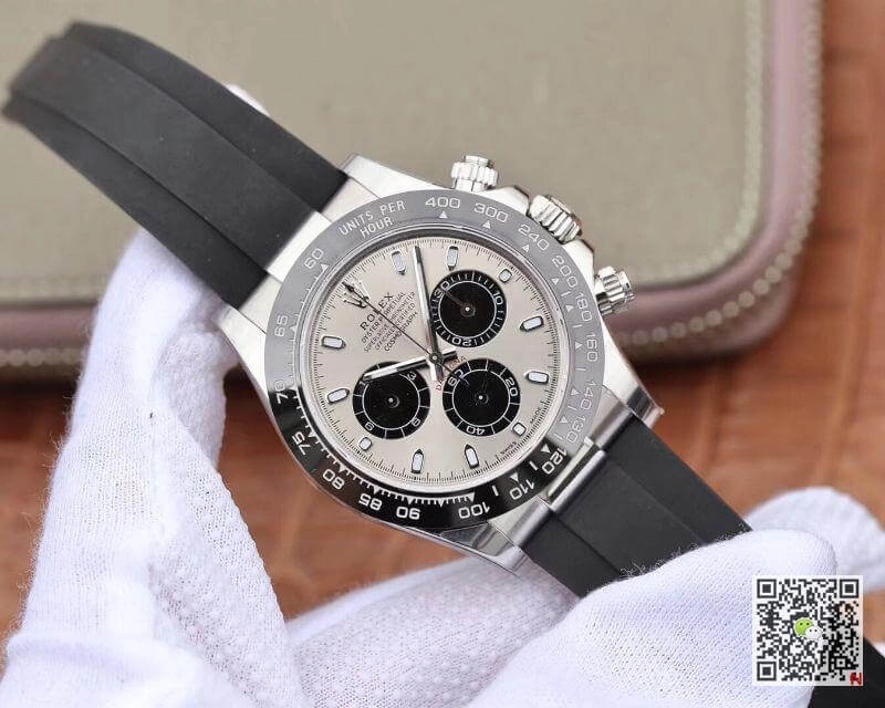 Rolex Daytona Cosmograph 116519LN Noob Factory 1:1 Best Edition Replica Watch Swiss ETA4130 Grey Dial