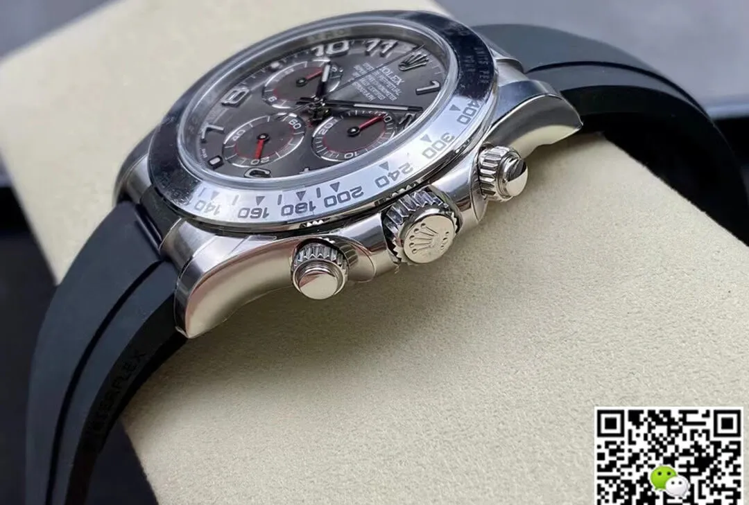 Rolex Cosmograph Daytona 116519-0104 Clean Factory 1:1 Best Edition Replica Watch Black Strap