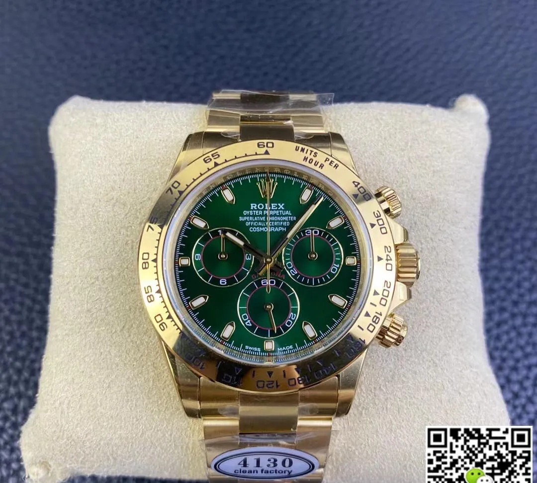 Rolex Cosmograph Daytona M116508-0013 Clean Factory 1:1 Best Edition Replica Watch Gold Bezel