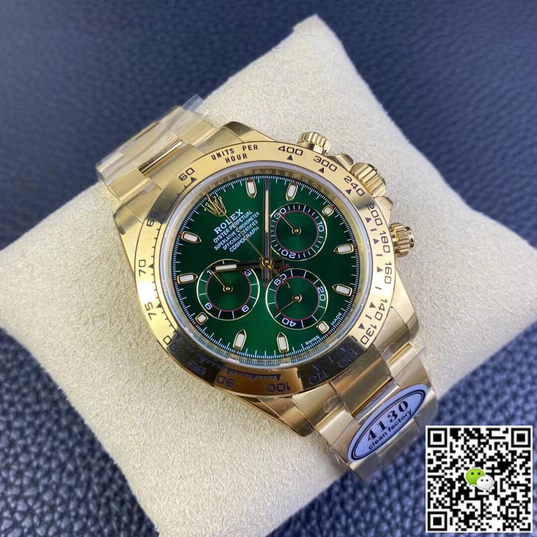 Rolex Cosmograph Daytona M116508-0013 Clean Factory 1:1 Best Edition Replica Watch Gold Bezel