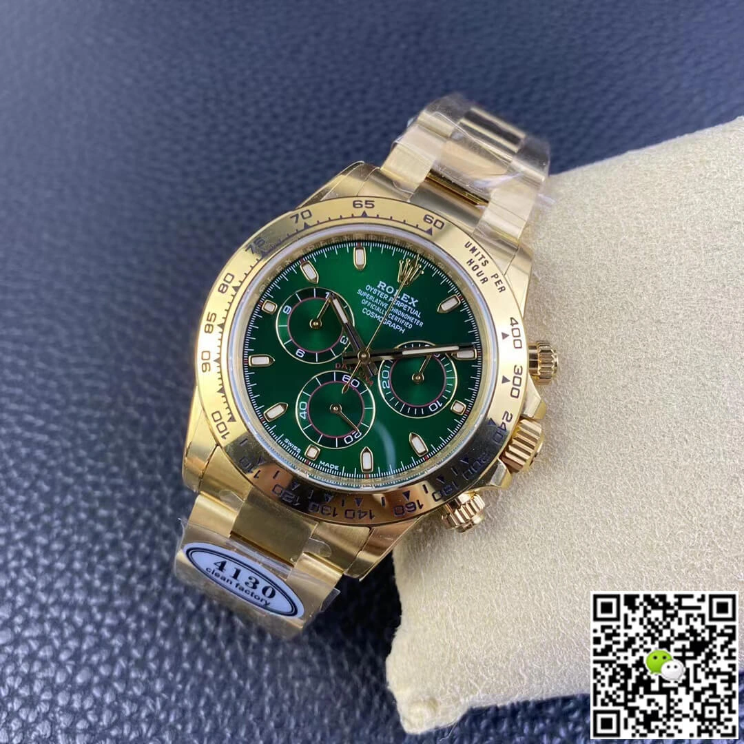 Rolex Cosmograph Daytona M116508-0013 Clean Factory 1:1 Best Edition Replica Watch Gold Bezel