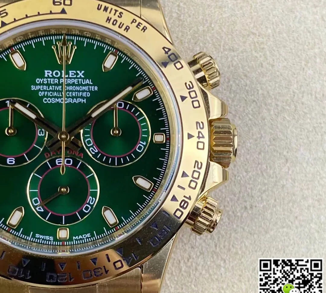 Rolex Cosmograph Daytona M116508-0013 Clean Factory 1:1 Best Edition Replica Watch Gold Bezel