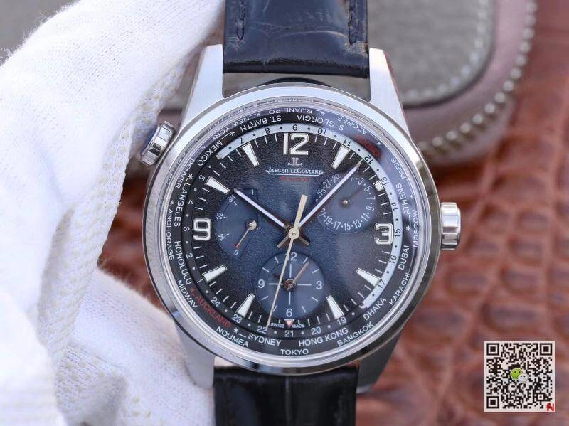 Jaeger-LeCoultre Master Geographic 904847J TWA Factory 1:1 Best Edition Replica Watch Swiss ETA936 316L Steel