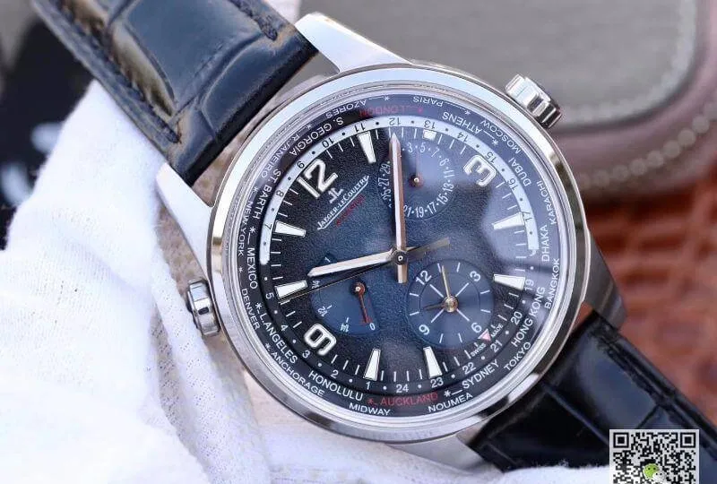 Jaeger-LeCoultre Master Geographic 904847J TWA Factory 1:1 Best Edition Replica Watch Swiss ETA936 316L Steel