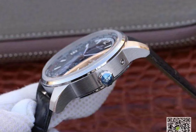 Jaeger-LeCoultre Master Geographic 904847J TWA Factory 1:1 Best Edition Replica Watch Swiss ETA936 316L Steel