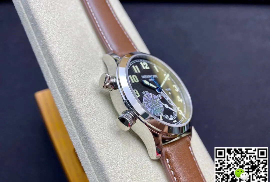 Patek Philippe Calatrava 5524G-001 GR Factory 1:1 Best Edition Replica Watch V2 Stainless Steel Bezel