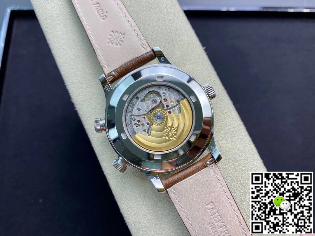 Patek Philippe Calatrava 5524G-001 GR Factory 1:1 Best Edition Replica Watch V2 Stainless Steel Bezel