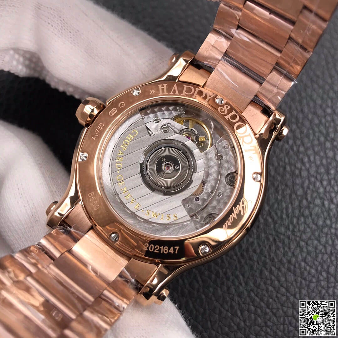 Chopard Happy Diamonds 274808-5015 YF Factory 1:1 Best Edition Replica Watch Gray Dial