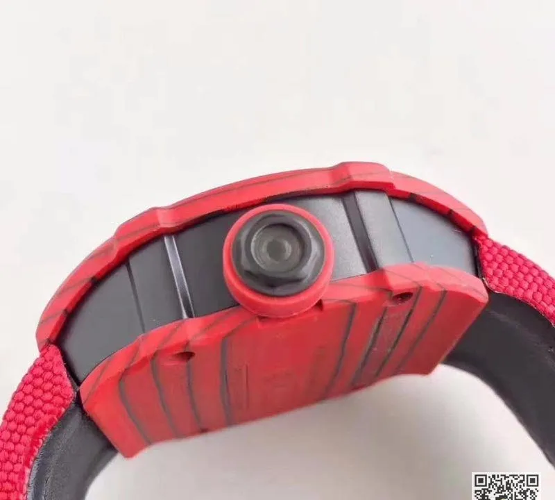 Richard Mille RM27-03 KV Factory 1:1 Best Edition Replica Watch Swiss ETA9015 Red Case