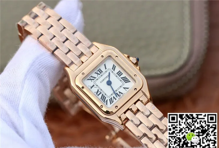 Panthere De Cartier WGPN0006 8848 Factory 1:1 Best Edition Replica Watch Rose Gold Case
