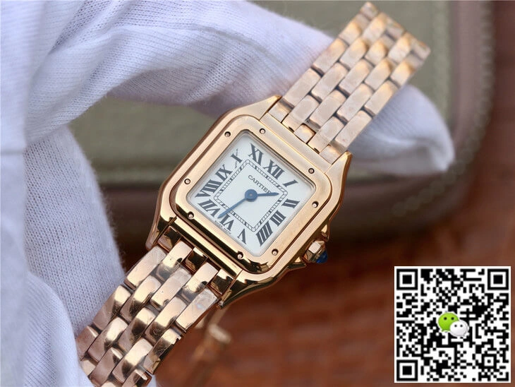 Panthere De Cartier WGPN0006 8848 Factory 1:1 Best Edition Replica Watch Rose Gold Case