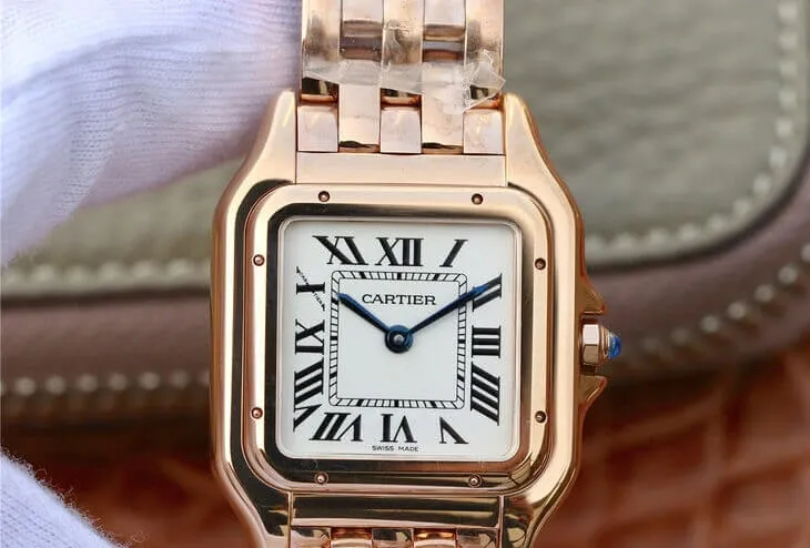 Panthere De Cartier WGPN0007 27MM 8848 Factory 1:1 Best Edition Replica Watch Rose Case