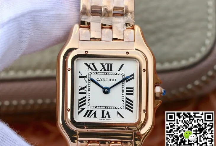 Panthere De Cartier WGPN0007 27MM 8848 Factory 1:1 Best Edition Replica Watch Rose Case