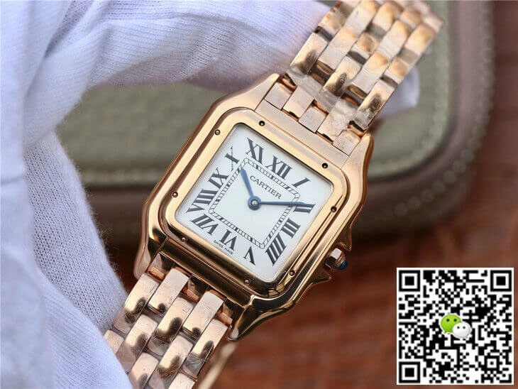Panthere De Cartier WGPN0007 27MM 8848 Factory 1:1 Best Edition Replica Watch Rose Case