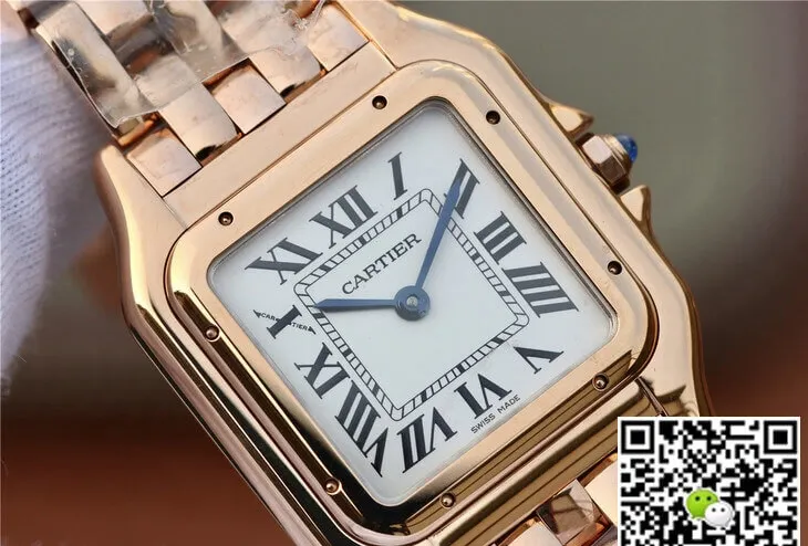 Panthere De Cartier WGPN0007 27MM 8848 Factory 1:1 Best Edition Replica Watch Rose Case