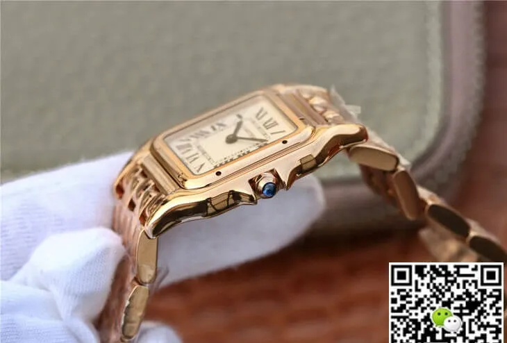 Panthere De Cartier WGPN0007 27MM 8848 Factory 1:1 Best Edition Replica Watch Rose Case
