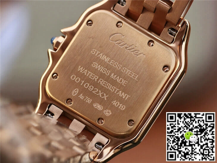 Panthere De Cartier WGPN0007 27MM 8848 Factory 1:1 Best Edition Replica Watch Rose Case