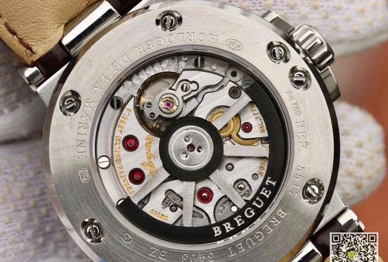 Breguet MARINE 5517TI G2 9ZU V9 Factory 1:1 Best Edition Replica Watch Swiss ETA9015