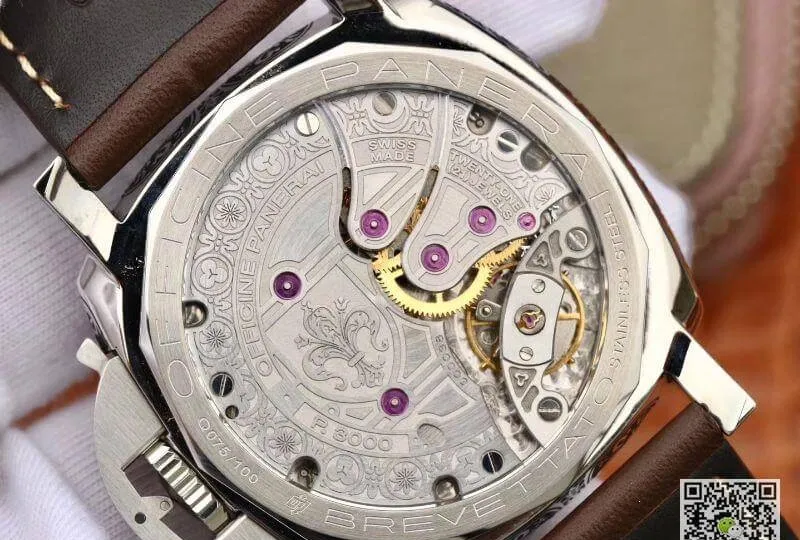 Panerai Luminor 1950 PAM00972 Firenze 3 Days Acciaio 1:1 Best Edition Replica Watch Swiss Manual Winding Movement