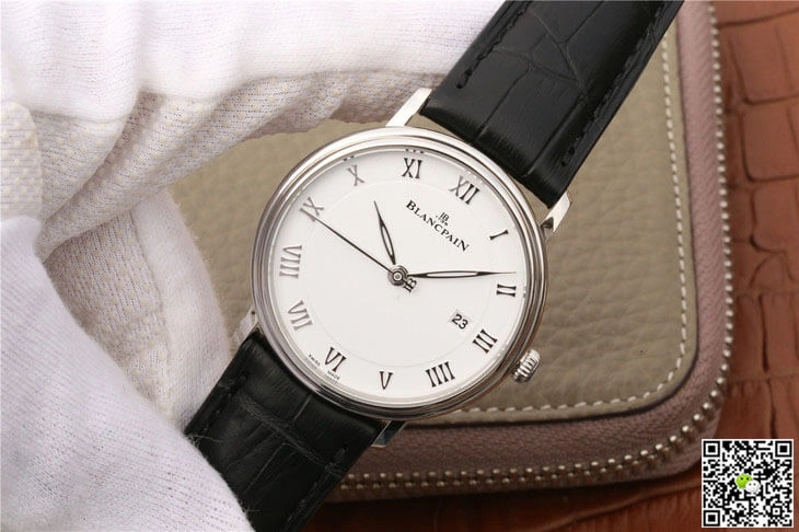 Blancpain Villeret 6651-1127-55B ZF Factory 1:1 Best Edition Replica Watch Stainless Steel Bezel
