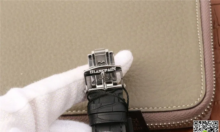 Blancpain Villeret 6651-1127-55B ZF Factory 1:1 Best Edition Replica Watch Stainless Steel Bezel