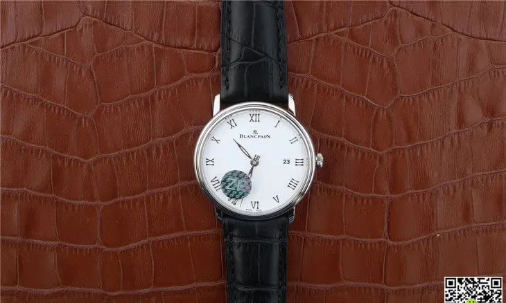 Blancpain Villeret 6651-1127-55B ZF Factory 1:1 Best Edition Replica Watch Stainless Steel Bezel