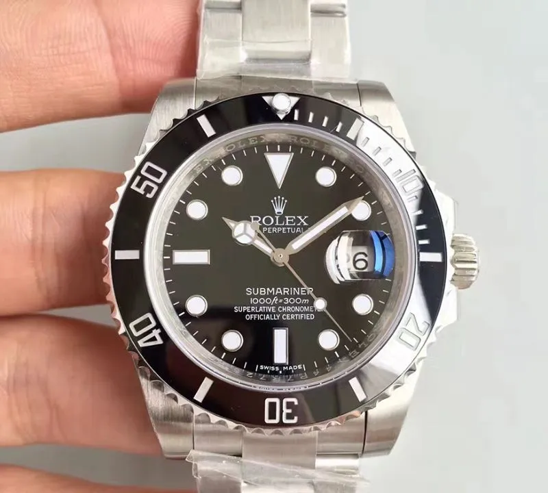 Rolex Submariner 114060 Noob Factory 1:1 Best Edition Replica Watch Swiss ETA3135 Black Dial