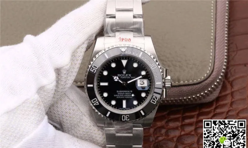Rolex Submariner 114060 Noob Factory 1:1 Best Edition Replica Watch Swiss ETA3135 Black Dial