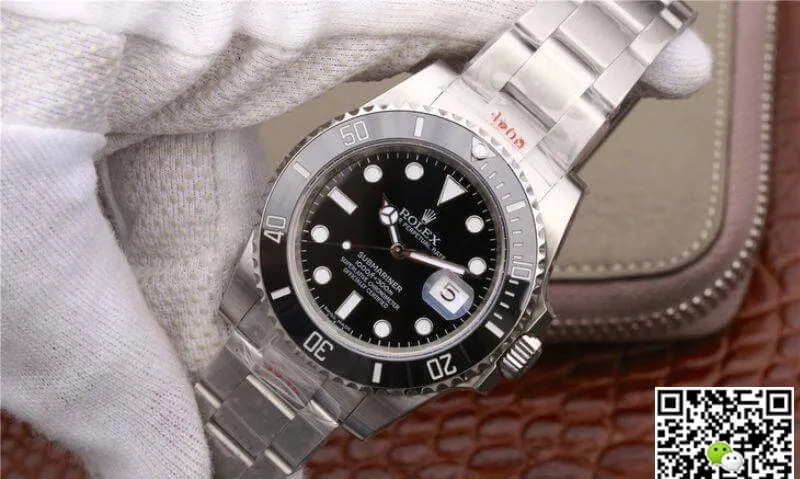 Rolex Submariner 114060 Noob Factory 1:1 Best Edition Replica Watch Swiss ETA3135 Black Dial