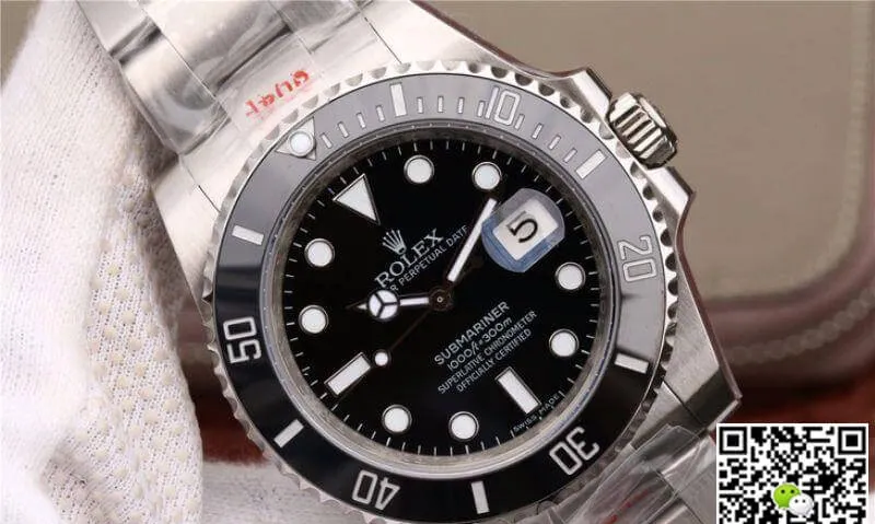 Rolex Submariner 114060 Noob Factory 1:1 Best Edition Replica Watch Swiss ETA3135 Black Dial