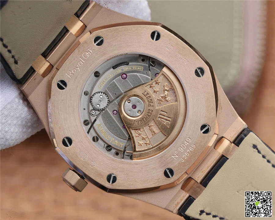 Audemars Piguet Royal Oak 15400 OM Factory 1:1 Best Edition Replica Watch Leather Strap