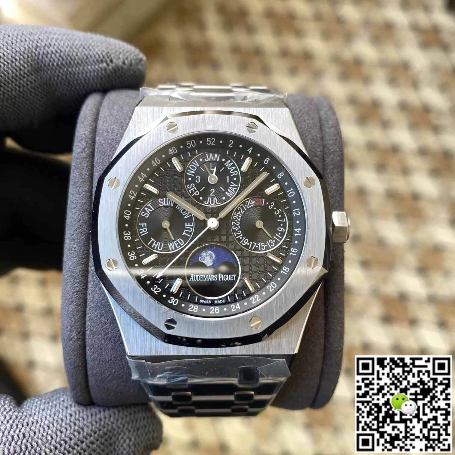Audemars Piguet Royal Oak 26574 APS Factory 1:1 Best Edition Replica Watch Silver Strap