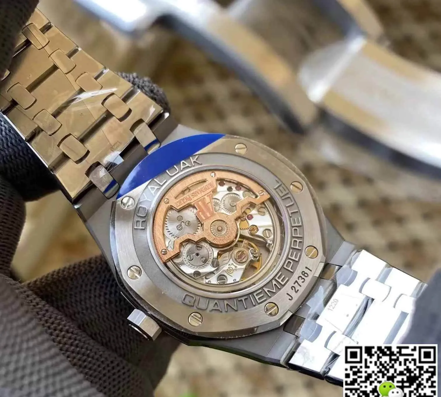 Audemars Piguet Royal Oak 26574 APS Factory 1:1 Best Edition Replica Watch Silver Strap