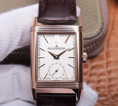 Jaeger LeCoultre Reverso MG Factory 1:1 Best Edition Replica Watch Rose Gold White Dial Swiss ETA854A 2