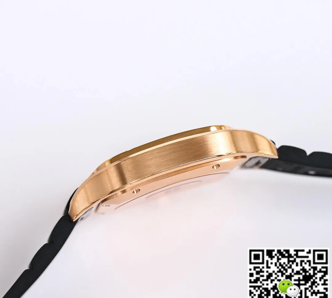 Cartier Santos WGSA0007 GF Factory 1:1 Best Edition Replica Watch V2 Rose Gold Case