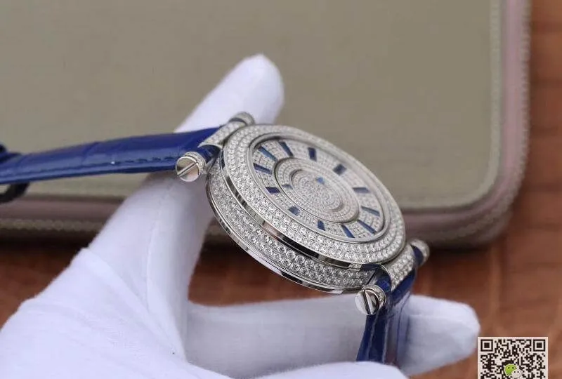 Franck Muller White Gold Double Mystery DM42D2RCD GS Factory 1:1 Best Edition Replica Watch Diamond Watch Swiss FM.800