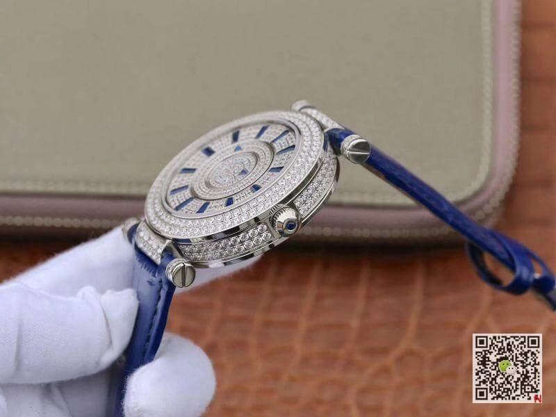 Franck Muller White Gold Double Mystery DM42D2RCD GS Factory 1:1 Best Edition Replica Watch Diamond Watch Swiss FM.800