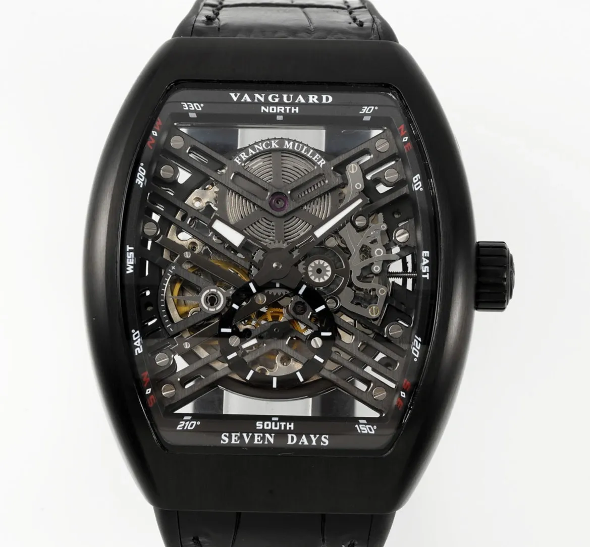 ABF Factory Franck Muller Tourbillon V 45 S6 SQT CARBONE NR 1:1 Best Edition Replica Watch