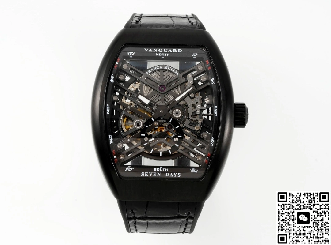 ABF Factory Franck Muller Tourbillon V 45 S6 SQT CARBONE NR 1:1 Best Edition Replica Watch