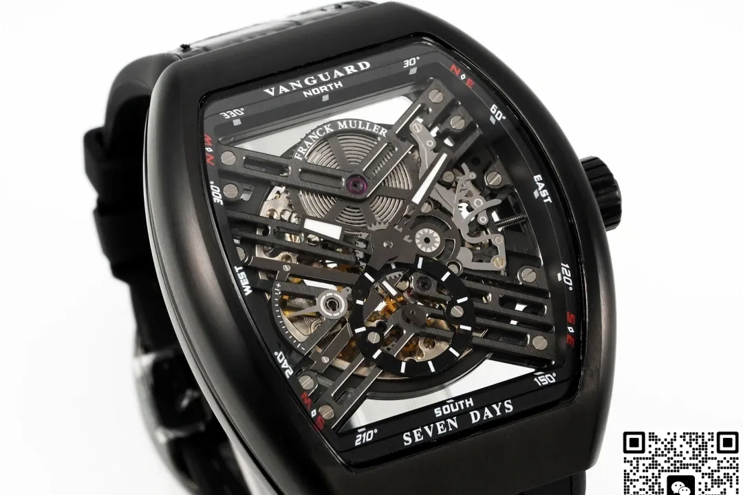 ABF Factory Franck Muller Tourbillon V 45 S6 SQT CARBONE NR 1:1 Best Edition Replica Watch