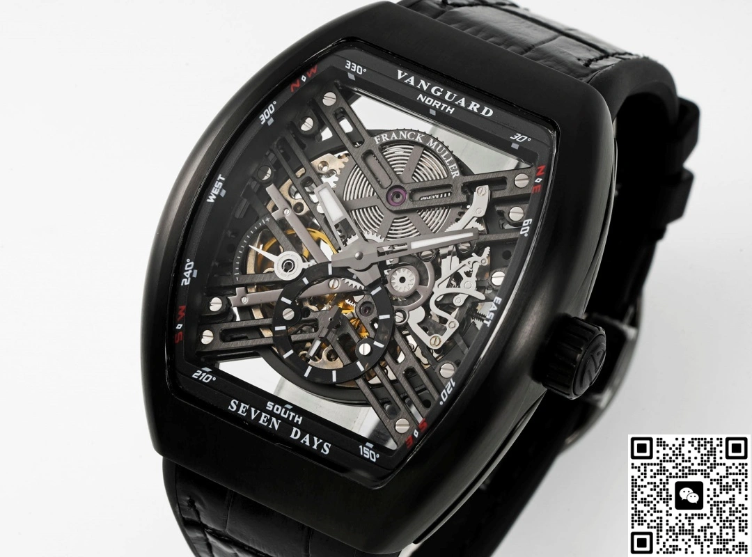 ABF Factory Franck Muller Tourbillon V 45 S6 SQT CARBONE NR 1:1 Best Edition Replica Watch