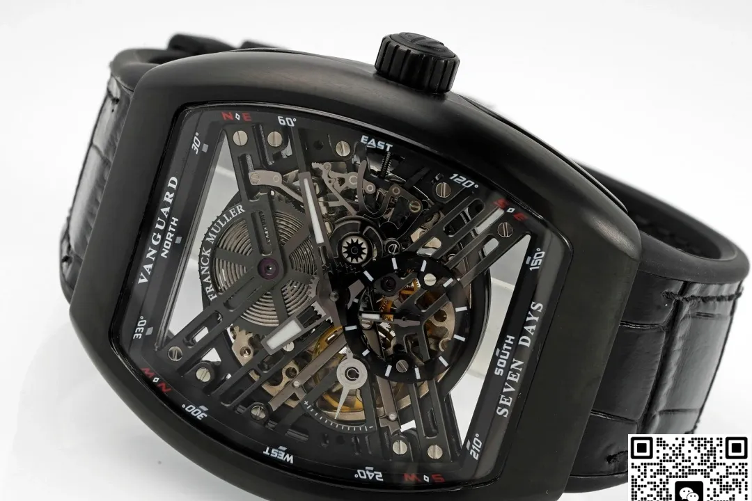 ABF Factory Franck Muller Tourbillon V 45 S6 SQT CARBONE NR 1:1 Best Edition Replica Watch