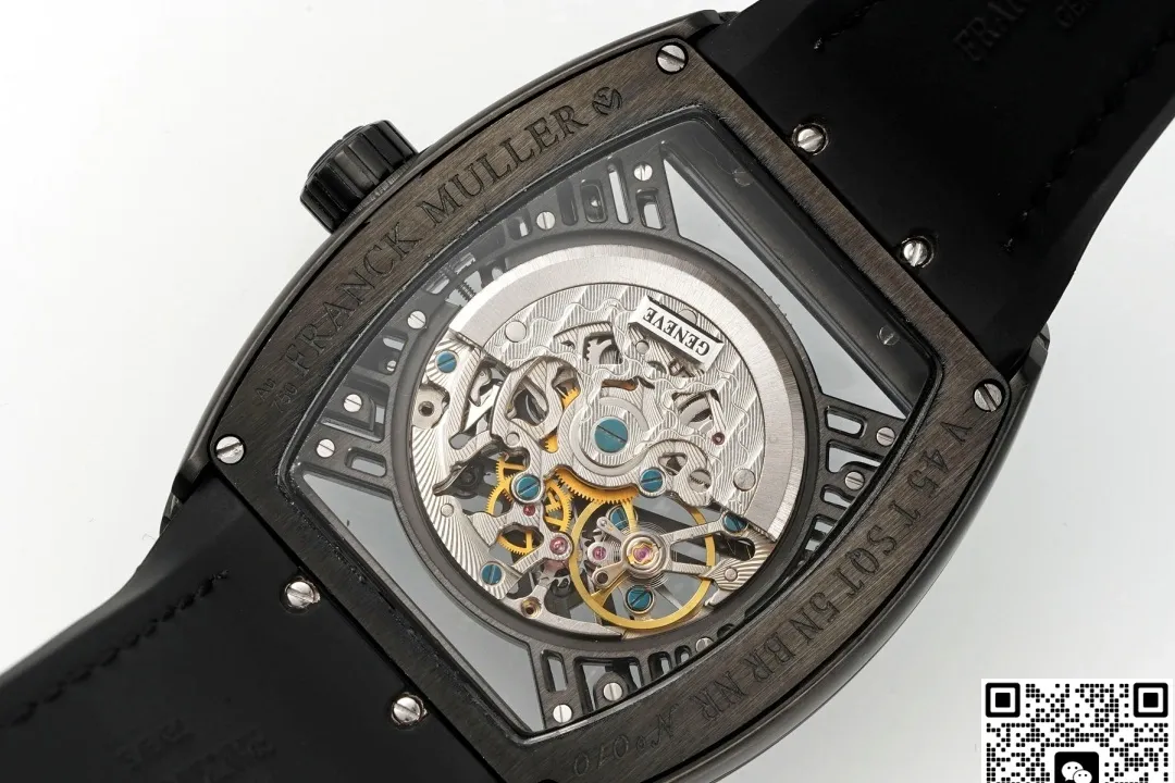 ABF Factory Franck Muller Tourbillon V 45 S6 SQT CARBONE NR 1:1 Best Edition Replica Watch