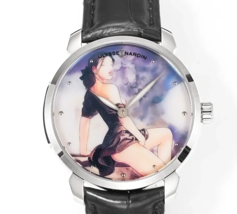 FL Factory Ulysse Nardin CLASSICO 3203-136LE-9A-MANARAD-1A 1:1 Best Edition Replica Watch