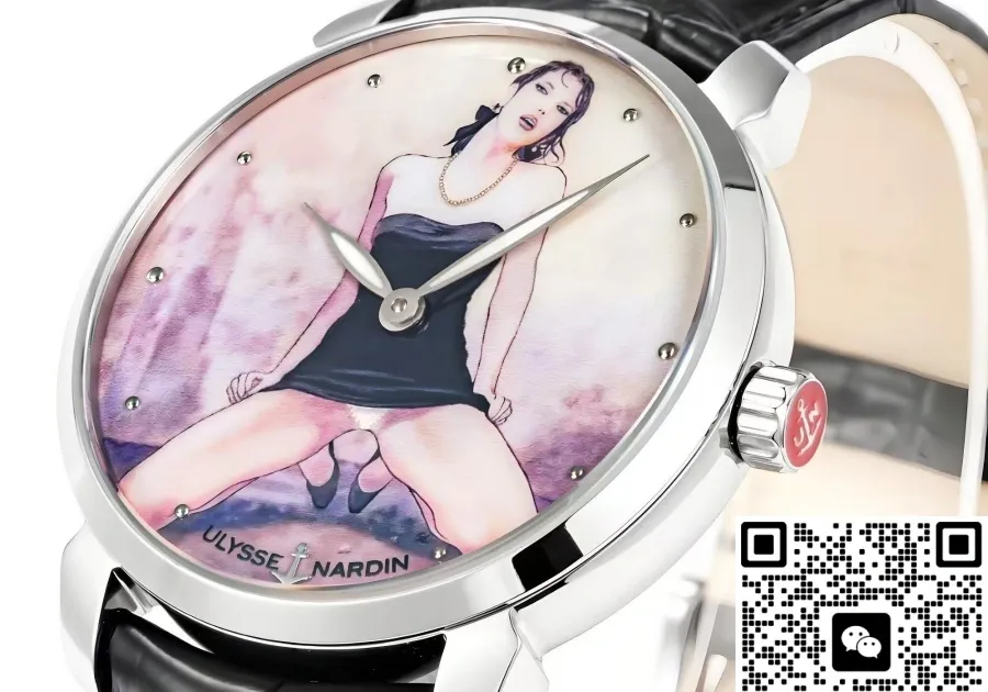 FL Factory Ulysse Nardin CLASSICO 3203-136LE-9B-MANARAD-1A 1:1 Best Edition Replica Watch