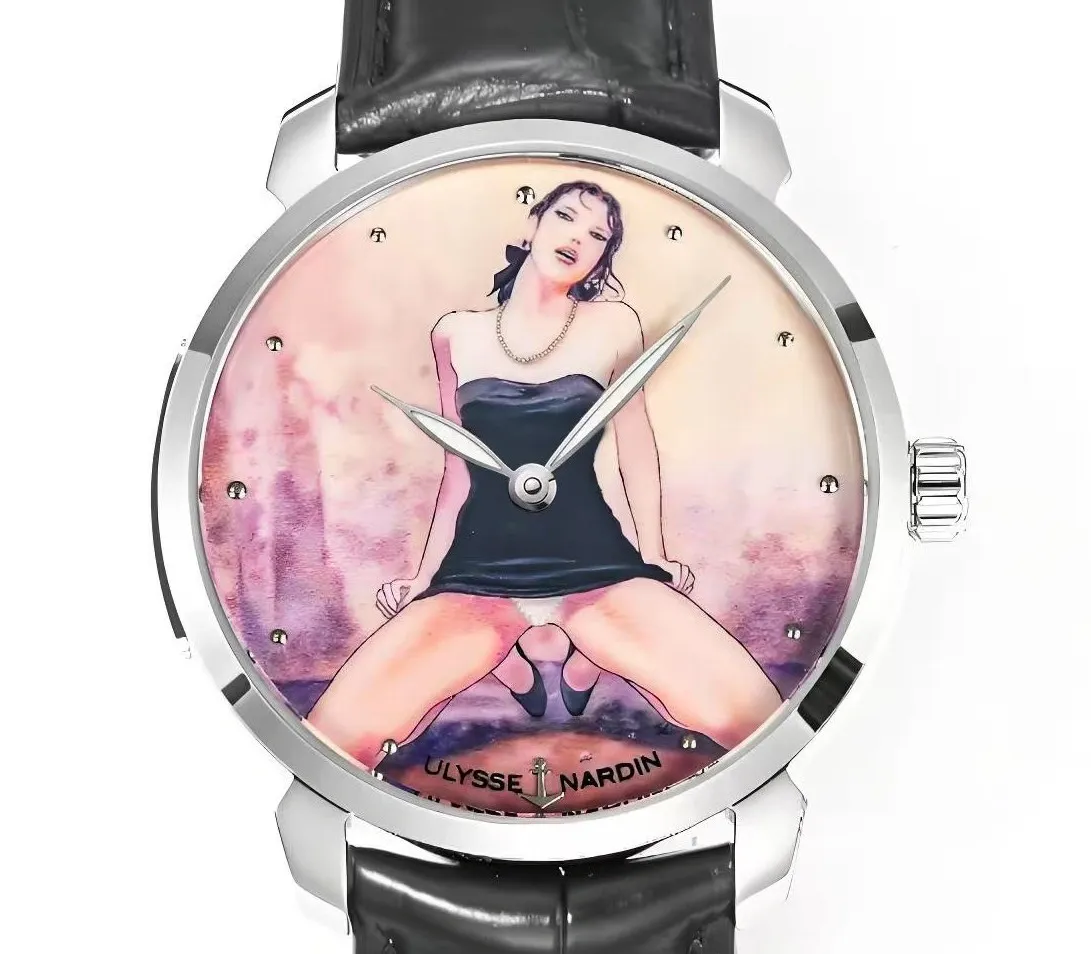 FL Factory Ulysse Nardin CLASSICO 3203-136LE-9B-MANARAD-1A 1:1 Best Edition Replica Watch