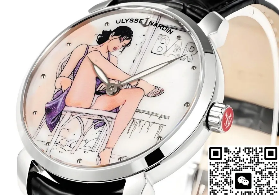 FL Factory Ulysse Nardin CLASSICO 3203-136LE-9C-MANARAD-1A 1:1 Best Edition Replica Watch