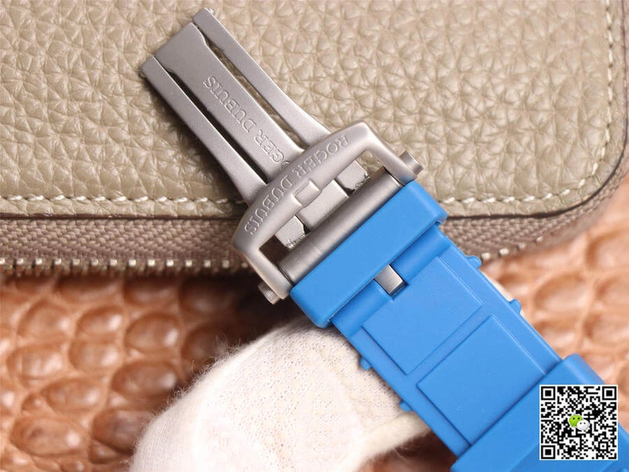 Roger Dubuis Excalibur Spidr RDDBEX0479 JB Factory 1:1 Best Edition Replica Watch Blue Strap